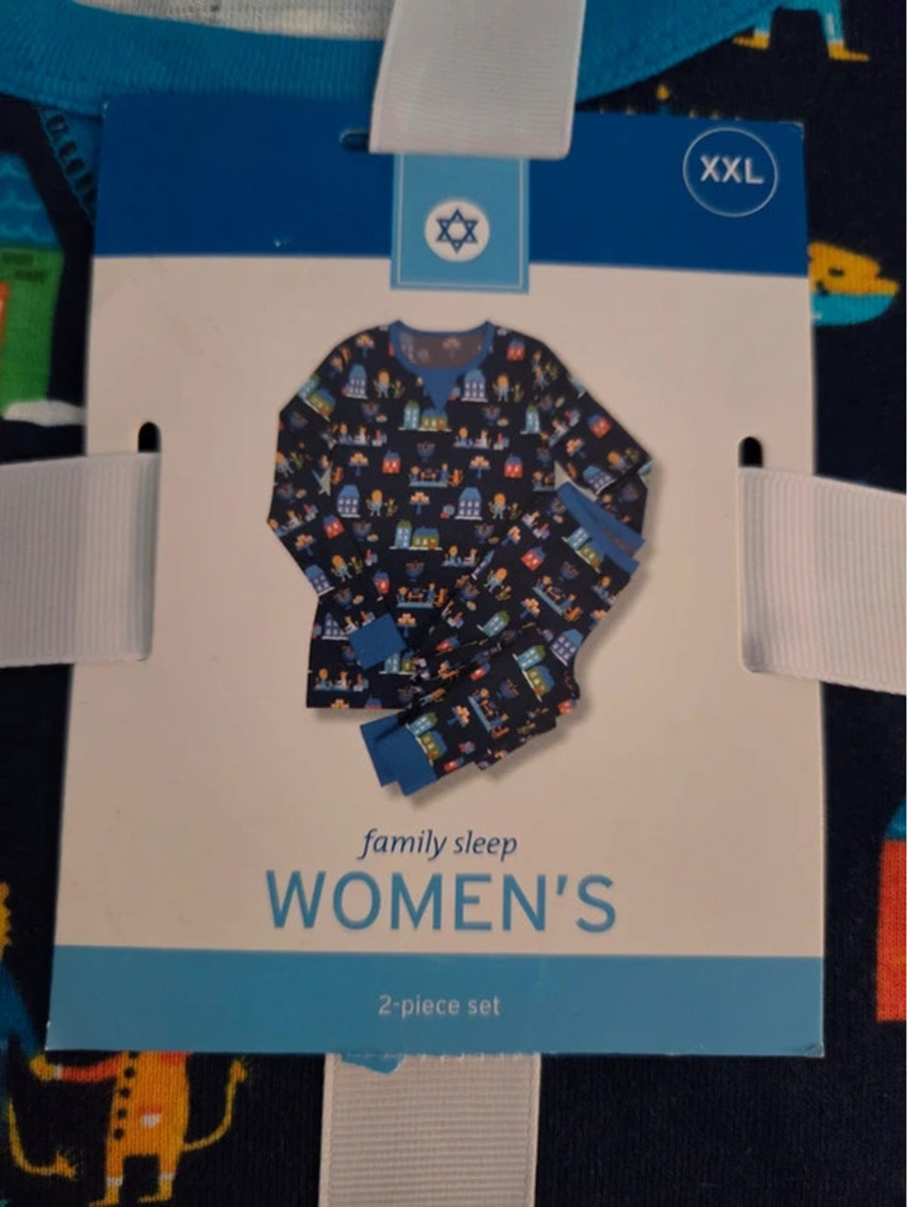 Hanukkah women's pajamas xxl
